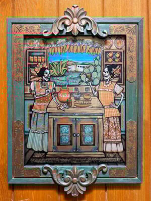 Image of ¡COCINAS! ~ Mi Ranchito ~ My Little Ranch Original Painting
