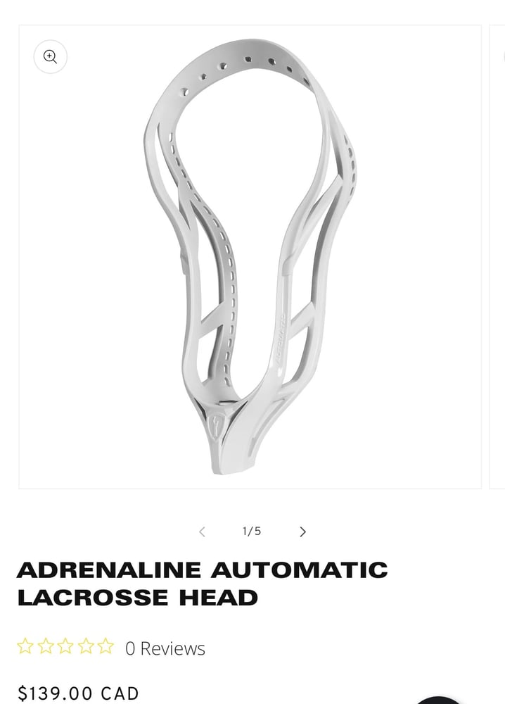 Image of Adrenaline Automatic Lacrosse Head 