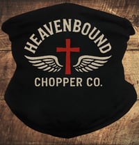 "ARCHED WINGS" NECK GAITER