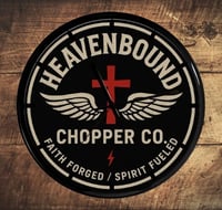 HEAVENBOUND CHOPPER CO. CLOCK