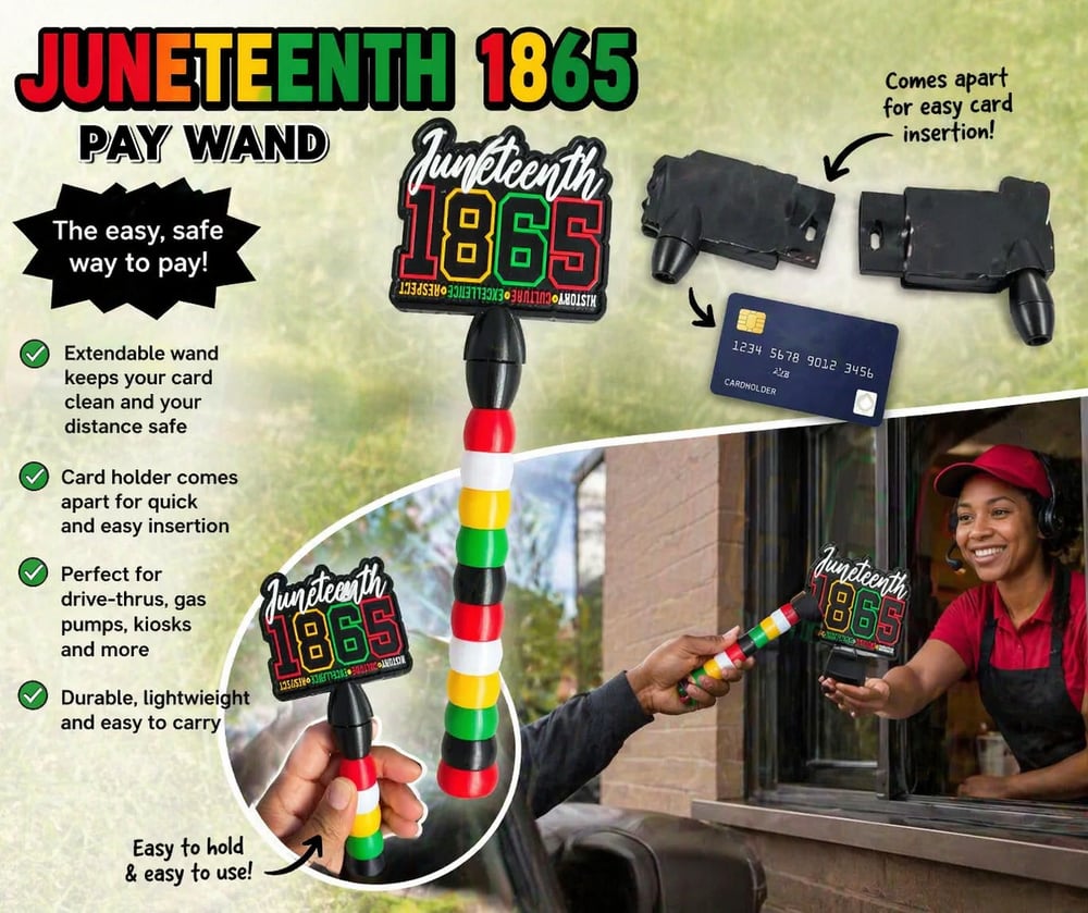 Image of Juneteenth 1865 Pay Wand