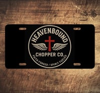 Image 1 of HEAVENBOUND CHOPPER CO. LICENSE PLATE
