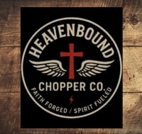 HEAVENBOUND CHOPPER CO. THROW BLANKET