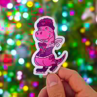 Image 1 of T-Rex Love Magnet