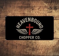 "ARCHED WINGS" SHOP BANNER