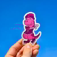 Image 2 of T-Rex Love Magnet