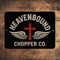 "ARCHED WINGS" SHOP SIGN