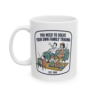Image 1 of Funny Retro TV Ceramic Mug — Coffee Cup (11oz, 15oz)