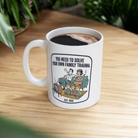 Image 3 of Funny Retro TV Ceramic Mug — Coffee Cup (11oz, 15oz)