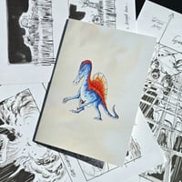 Image 2 of Spinosaur Greeting Card