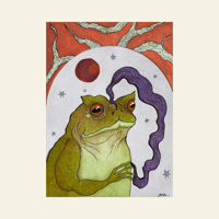 Image 1 of Toad Wizard Print