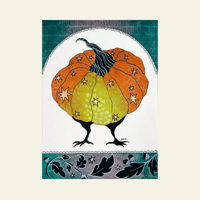 Image 1 of Baba Pumpkin Print