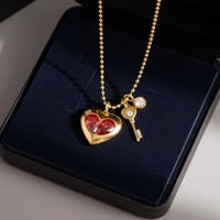 Image 4 of HeartLock Necklac