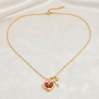 Image 2 of HeartLock Necklac