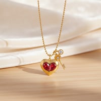 Image 5 of HeartLock Necklac