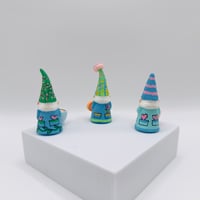 Image 3 of Jitters, Drizzle and Perks - gnomes with coffee and donuts