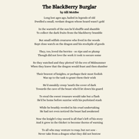 Image 5 of The Blackberry Burglar Print