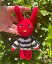 Image 1 of Juan Carlos crochet keychain 