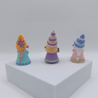 Image 3 of Flower Girl Gnomes Hilda, Willa and Mabel 