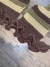 Image 3 of Crochet Shaded Ruffle Top