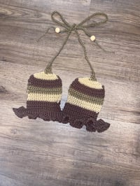 Image 4 of Crochet Shaded Ruffle Top