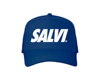 SALVI ES Trademark Blue Hat
