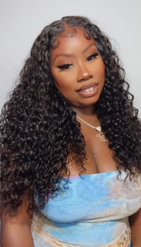Image 1 of Deep Wave 360 HD Lace Wig in 20”