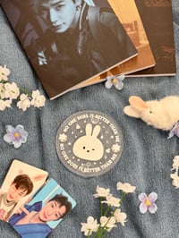 Image 1 of Wonho 'Better Than Me' Acrylic Coaster 