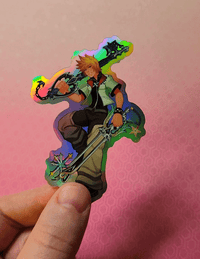 Image 2 of Emo Guy - Roxas Sticker