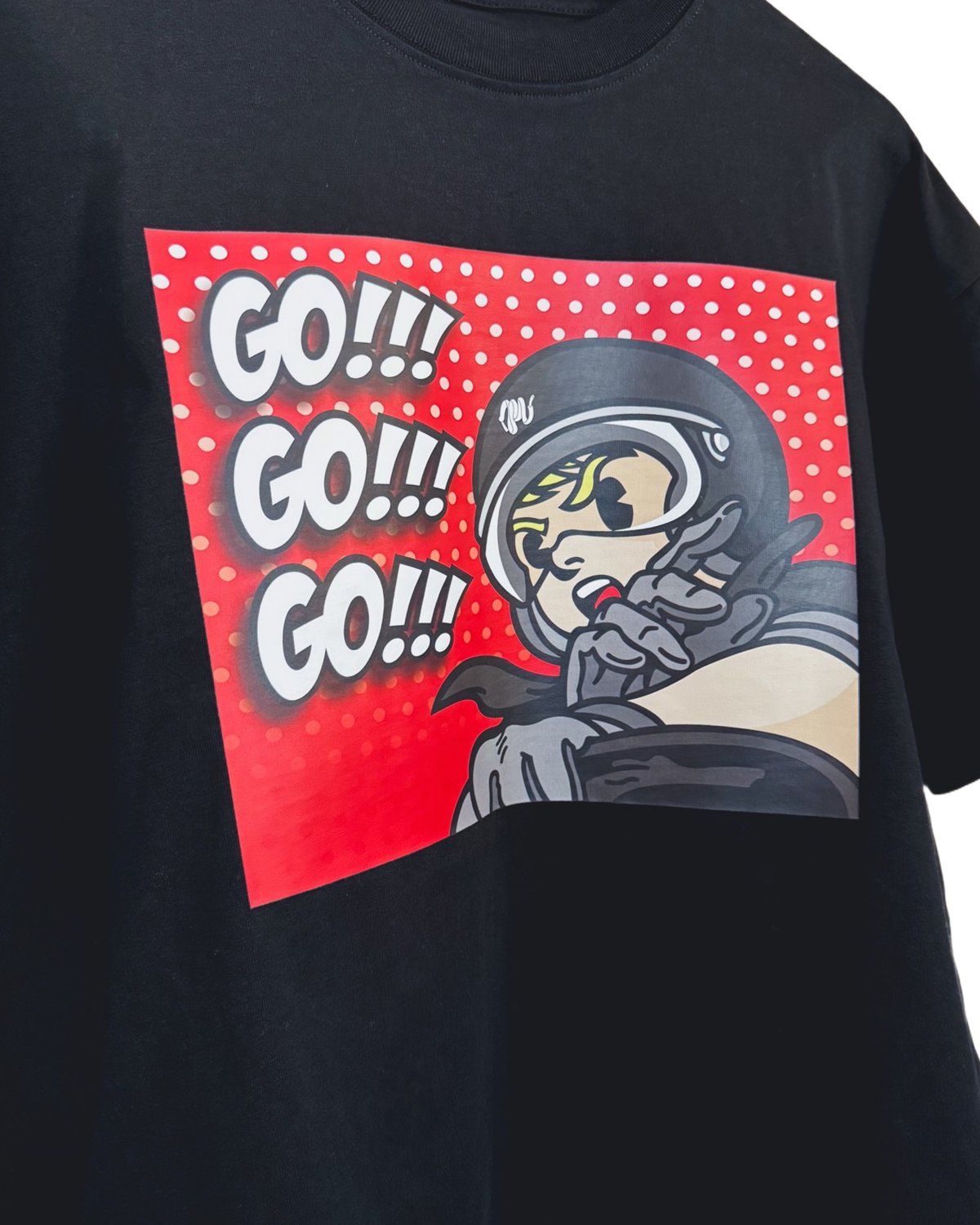 Image of Rally Racer Boxy Tee-Black