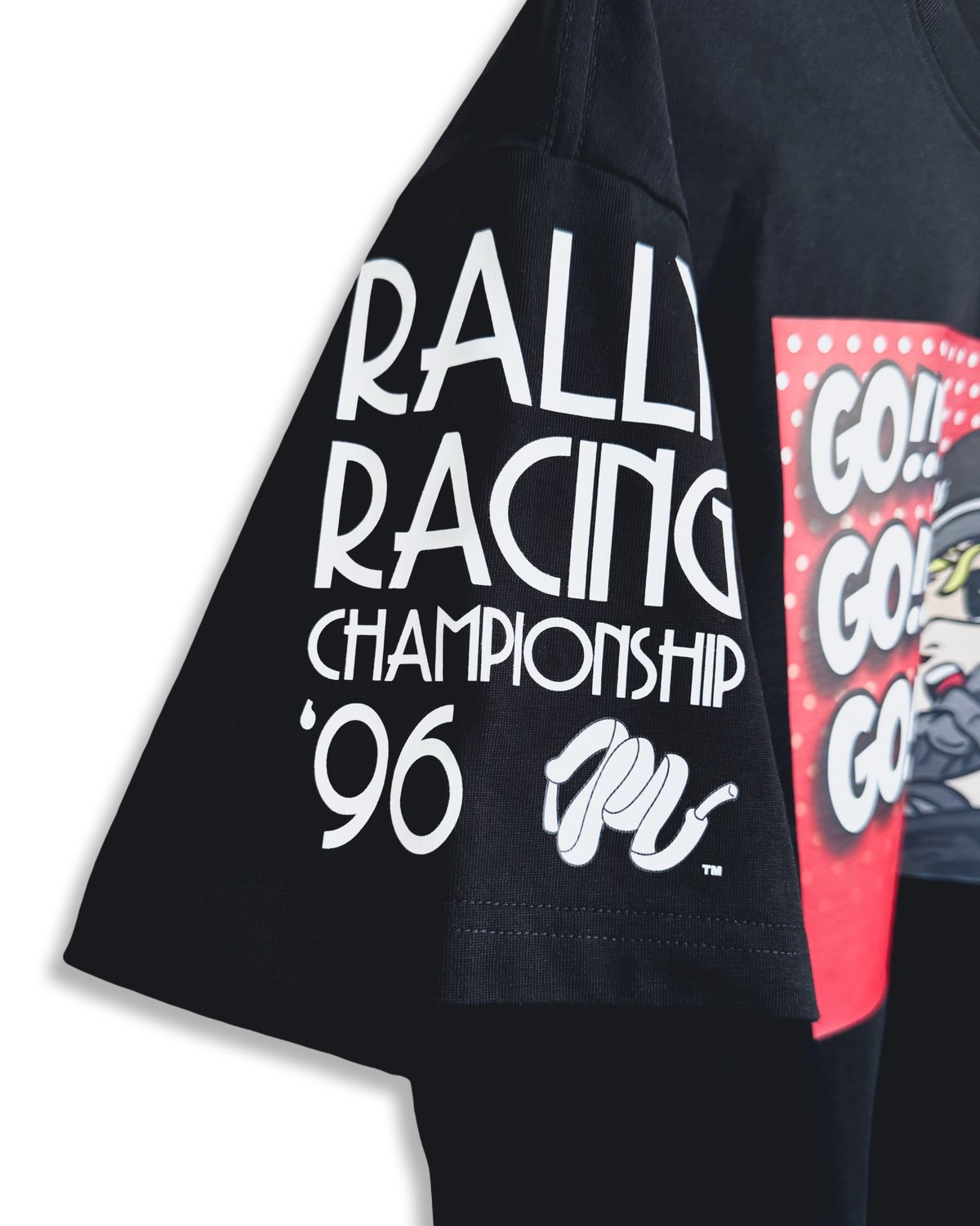 Image of Rally Racer Boxy Tee-Black