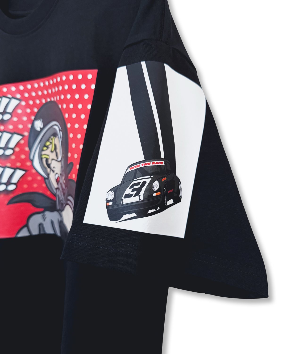 Image of Rally Racer Boxy Tee-Black