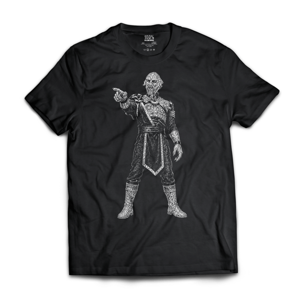 Jollum w/ Back & Tag (Black Bella Canvas Tee)