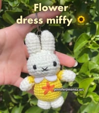 Flower dress bunny 