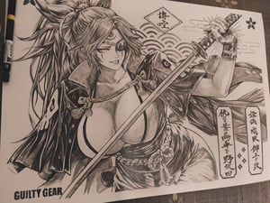 Image of Original Art : Guilty Gear - Biken / Hyde Zhang
