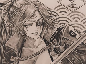 Image of Original Art : Guilty Gear -  Biken / Hyde Zhang 