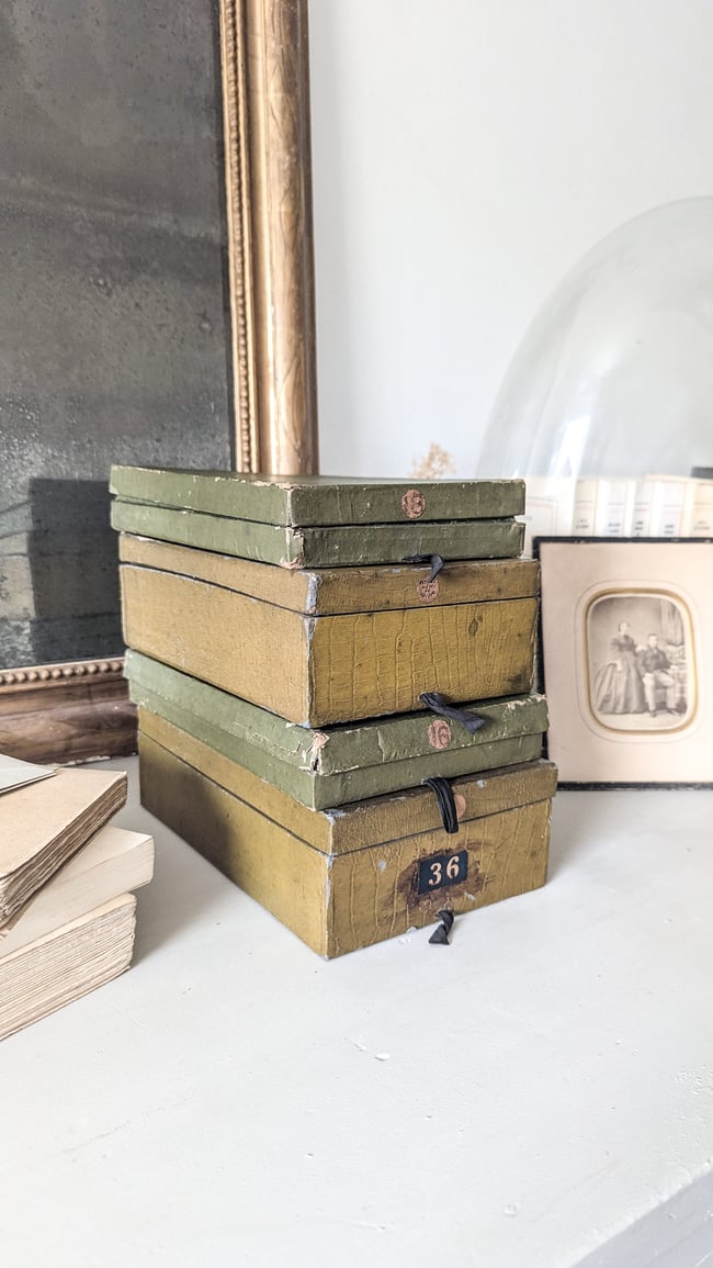 Petites boites d'archives 