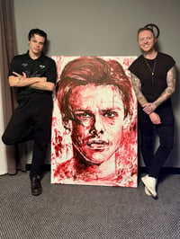Image 2 of A1 YUNGBLUD FAKE BLOOD PRINT