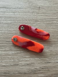 Image 4 of Orange Red Crystal Baguette 🧡🍅🥖💎