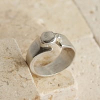 Image 3 of Modern Sterling Silver Ring