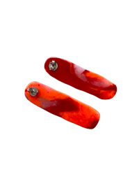 Image 2 of Orange Red Crystal Baguette 🧡🍅🥖💎
