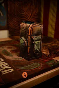 Image 2 of Polynesian Trash Can #8