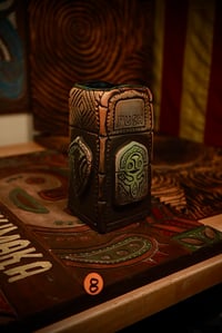 Image 1 of Polynesian Trash Can #8