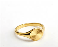Image 1 of The Helios Fluted Signet