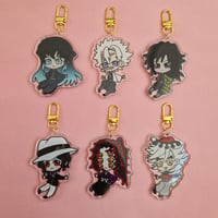 Image 1 of Demon Slayer Chibi Keychains