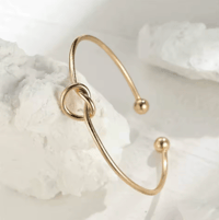 Image 2 of The Elara Infinite Knot Cuff