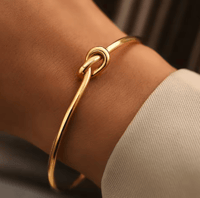 Image 3 of The Elara Infinite Knot Cuff