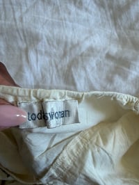 Image 3 of Vintage Y2K cream floral appliqué and multi sequin cami