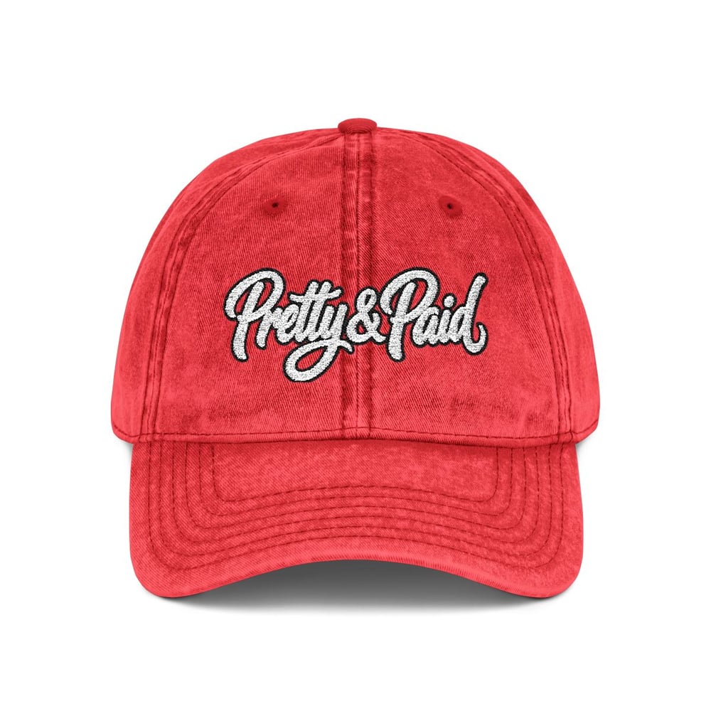 Image of Pretty & paid Vintage Cap (Embroidery) hat