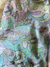 Image 5 of Vintage Y2K pastel paisley ruched bust cami 
